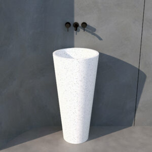 Lavabo Terrazzo trụ tròn CLT01 1