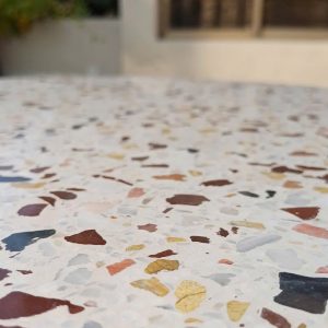 Mặt bàn tròn Terrazzo CTBT06